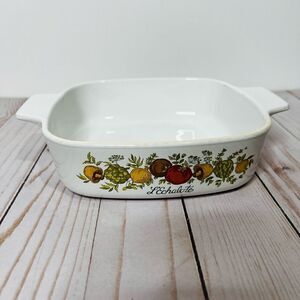 Corning Ware Spice of Life Vintage 1 Qt  Casserole Baker Dish